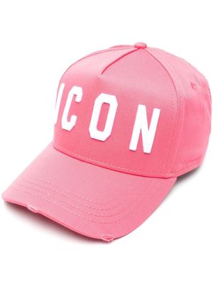 Dsquared2 Icon logo-embroidered baseball cap - Pink