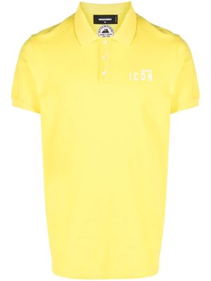 Dsquared2 Icon polo shirt - Yellow