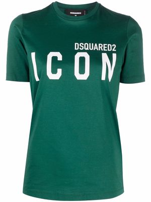 Dsquared2 Icon-print crew-neck T-shirt - Green