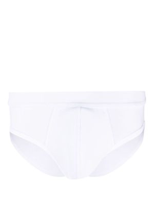 Dsquared2 Icon-print stretch-cotton briefs - White