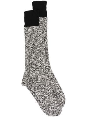 Dsquared2 interwoven knit socks - White