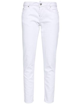 Dsquared2 Jennifer low-rise skinny jeans - White
