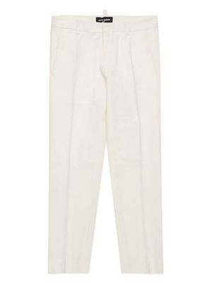 Dsquared2 Kids 10th Anniversary tailored trousers - White