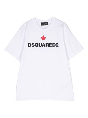 Dsquared2 Kids branded T-shirt - White