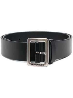 Dsquared2 Kids buckle-fastening leather belt - Black