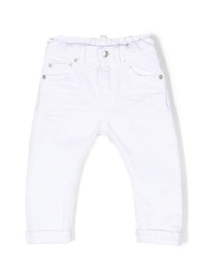Dsquared2 Kids classic five-pocket trousers - White