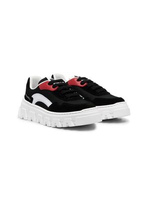 Dsquared2 Kids colour-block low-top sneakers - Black
