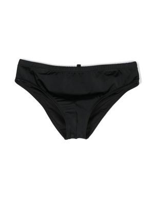 Dsquared2 Kids elasticated-waistband swim trunks - Black