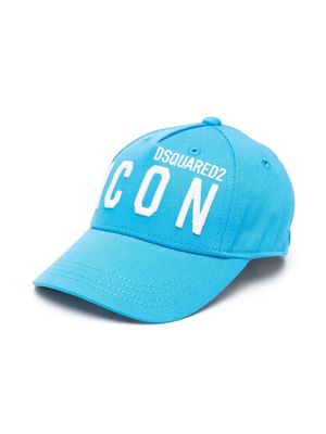 Dsquared2 Kids Icon logo-embroidered baseball cap - Blue