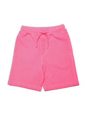 Dsquared2 Kids Icon logo-print cotton shorts - Pink