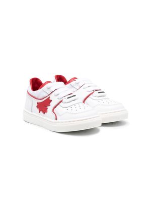 Dsquared2 Kids lace-up low-top sneakers - White