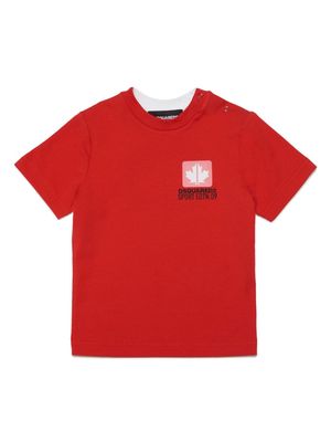 Dsquared2 Kids logo-print cotton-blend T-shirt