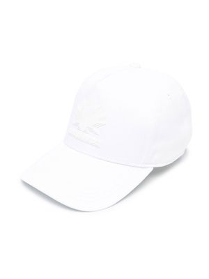 Dsquared2 Kids logo-print cotton cap - White