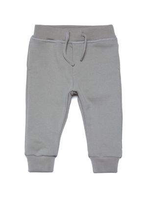 Dsquared2 Kids logo-print cotton-fleece trousers - Grey
