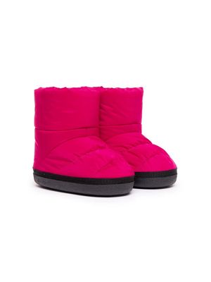 Dsquared2 Kids logo-print padded boots - Pink