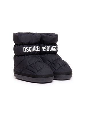 Dsquared2 Kids padded snow boots - Black