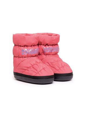Dsquared2 Kids padded snow boots - Pink