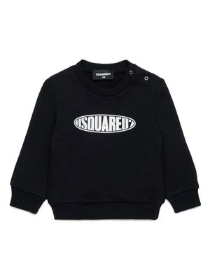 Dsquared2 Kids Surf cotton sweatshirt - Black