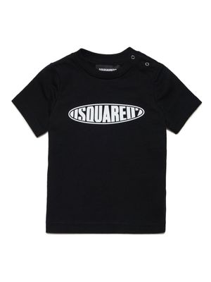 Dsquared2 Kids Surf cotton T-shirt - Black