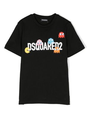 Dsquared2 Kids x Pac-Man cotton T-shirt - Black