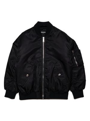 Dsquared2 Kids zip-up bomber jacket - Black
