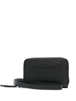Dsquared2 logo-detail wallet - Black