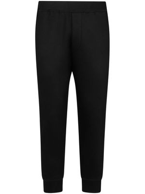 Dsquared2 logo-embroidered cotton track pants - Black