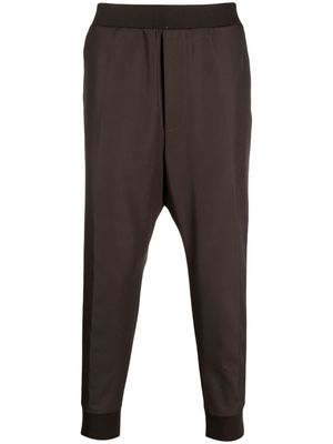 Dsquared2 logo-embroidered side-stripe track pants - Brown