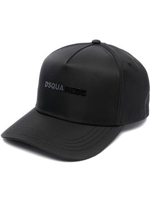 Dsquared2 logo-lettering baseball cap - Black