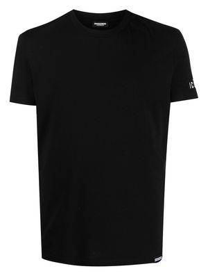 Dsquared2 logo-patch detail T-shirt - Black