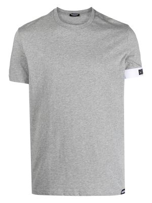 Dsquared2 logo-patch detail T-shirt - Grey