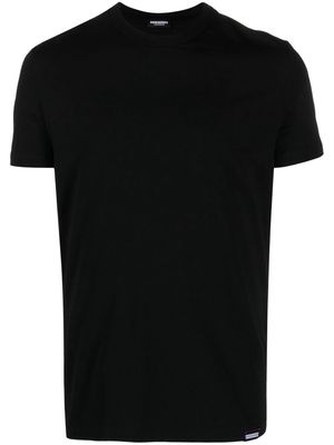 Dsquared2 logo-patch jersey T-shirt - Black