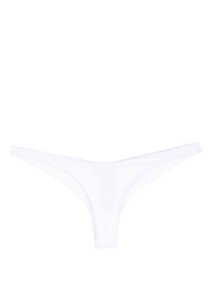 Dsquared2 logo-print bikini thong - White
