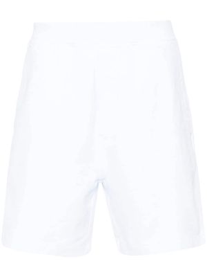 Dsquared2 logo print cotton track shorts - White