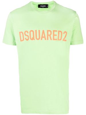 Dsquared2 logo-print crew-neck T-shirt - Green