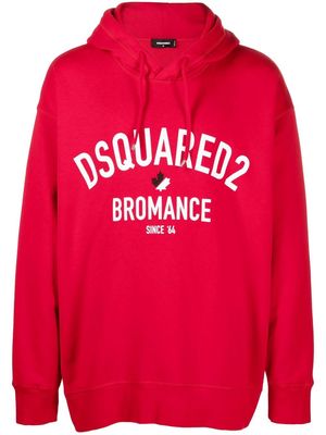 Dsquared2 logo-print drawstring hoodie