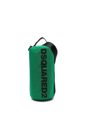 Dsquared2 logo-print messenger bag - Green