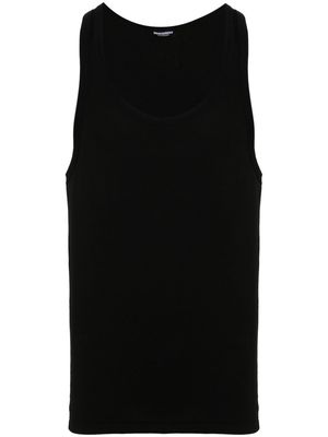 Dsquared2 logo-print stretch-modal tank top - Black