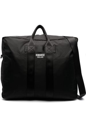 Dsquared2 logo-print weekend bag - Black