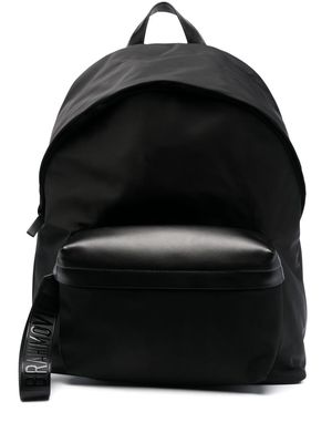 Dsquared2 logo-strap backpack - Black