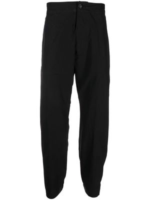 Dsquared2 logo-tape tapered trousers - Black