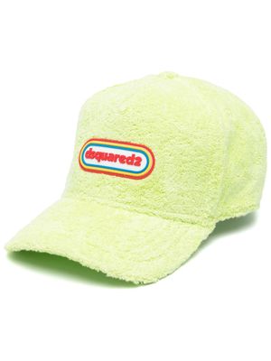 Dsquared2 logo terry-cloth baseball cap - Green