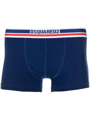 Dsquared2 logo-waistband boxer briefs - Blue