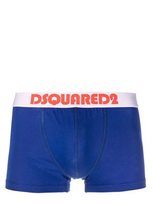Dsquared2 logo-waistband boxer shorts - Blue