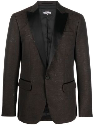 Dsquared2 London single-breasted blazer - Brown