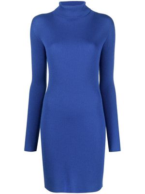 Dsquared2 long-sleeve knitted dress - Blue
