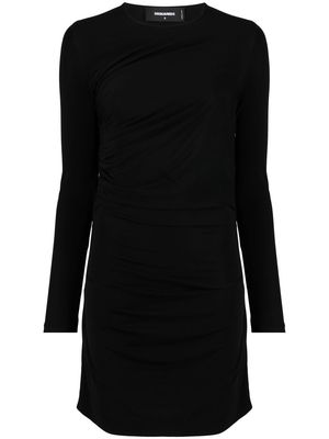 Dsquared2 long-sleeved mini dress - Black