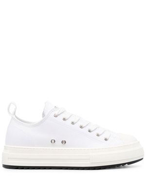 Dsquared2 low-top flatform sneakers - Yellow