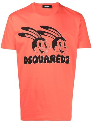 Dsquared2 Lunar New Year cotton T-shirt - Orange