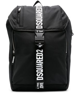 Dsquared2 Made with Love buckled backpack - Black